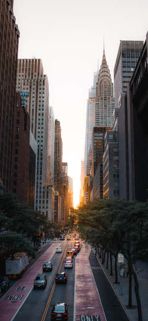 Iphone Xs Ny City Tausta — Nubia Taustakuvat