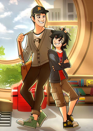 Big Hero 6 Hamadan veljekset -taustakuva — IQOO Pad5 Taustakuvat