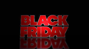 Black Friday punainen julistetaustakuva — Tosi musta Taustakuvat