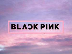 Blackpink-logo pastellitaivastaustalla