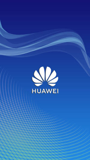 Blue Huawei Logo -mobiilitaustakuva — Huawei Taustakuvat