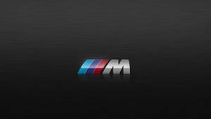 BMW M -logo musta puukuvio — Bmw Taustakuvat