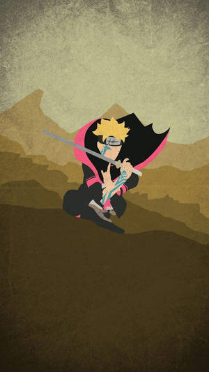 Boruto Of Naruto -puhelin — Naruto puhelin GIF Taustakuvat