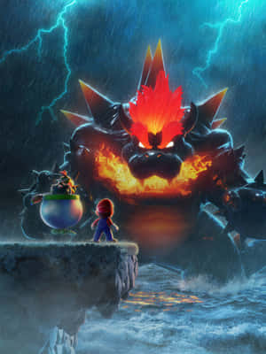 Bowser, pelottava vastustaja — HMD Terra M Taustakuvat