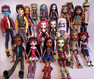 Bratz esteettinen nukkekokoelma -taustakuva — Bratz estetiikka Taustakuvat