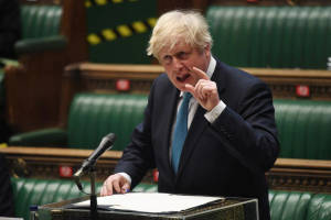 Brittiläinen Poliitikko Boris Johnson taustakuva — 3:2 Taustakuvat