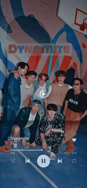 BTS 2021 Dynamite soi — 19.5:9 Taustakuvat
