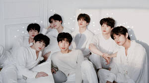 BTS Työpöytä Jäsenet Valkoisissa — Bts työpöytä Taustakuvat