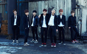BTS Ryhmäkuva Skool Luv Affair taustakuva — Bts ryhmäkuva GIF Taustakuvat