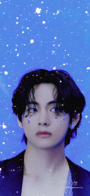 BTS Tae Hyung Kasvokorut — iPhone 11 Pro Max Taustakuvat