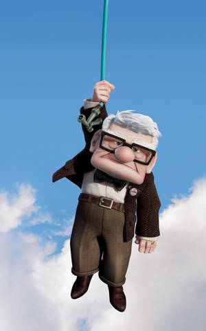 Carl Fredricksen Up Elokuva -taustakuva — Galaxy Tab S9 Ultra Taustakuvat