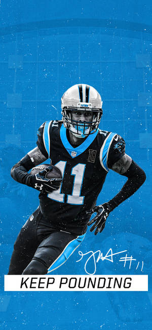 Carolina Panthers Numero 11 taustakuva — iPhone 18 Pro Taustakuvat