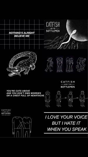 Catfish And The Bottlemen Alt Estetiikka — Vaihtoehtoestetiikka Taustakuvat