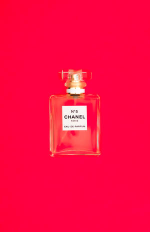 Chanel No. 5 punainen estetiikka -taustakuva — Honor MagicPad4 Taustakuvat