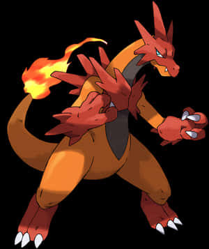Charizardin liekkiä hehkuva häntä