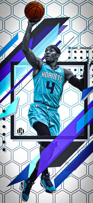 Charlotte Hornets Devonte Graham taustakuva — iPhone 17 Pro Max Taustakuvat