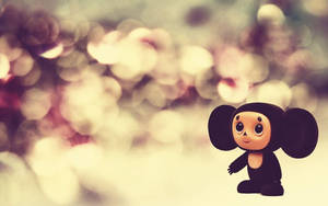 Cheburashka Bokeh Söpö Työpöytä — Söpö työpöytä Taustakuvat
