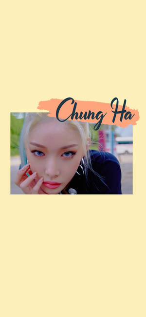 Chungha-fanitaide-taustakuva — iPhone 17 Taustakuvat