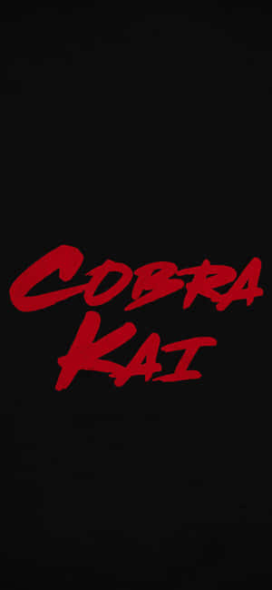 Cobra Kai Iphone Xr -tausta — RedMagic Taustakuvat