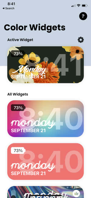 Widget-kuvia — Honor 600e Taustakuvat
