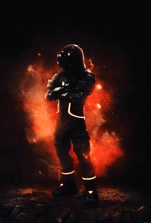 Siisti Dark Voyager Fortnite -tausta