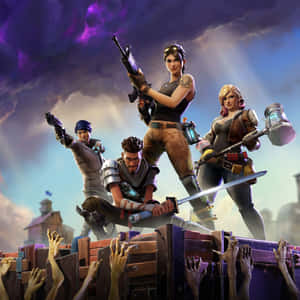Cool Fortnite -taustakuva
