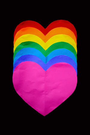 Cool Heart iPhone-malli — Sydän esteettinen GIF Taustakuvat