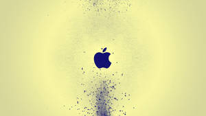 Erittäin luova Macbook-logo taustakuva — MacBook Pro Taustakuvat