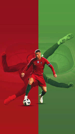 Cristiano Ronaldo toiminnassa — Cristiano ronaldo Taustakuvat