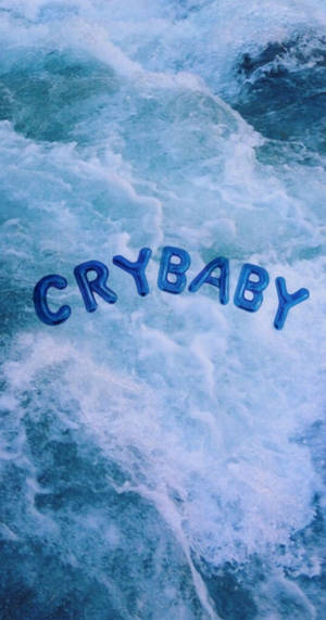 Crybaby Yksinkertainen Sininen Estetiikka