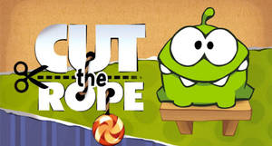 Cut The Rope -pelin söpö sammakko -taustakuva