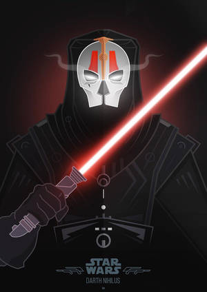 Darth Nihilus vektorigrafiikka taustakuva — Oppo Pad 6 Taustakuvat