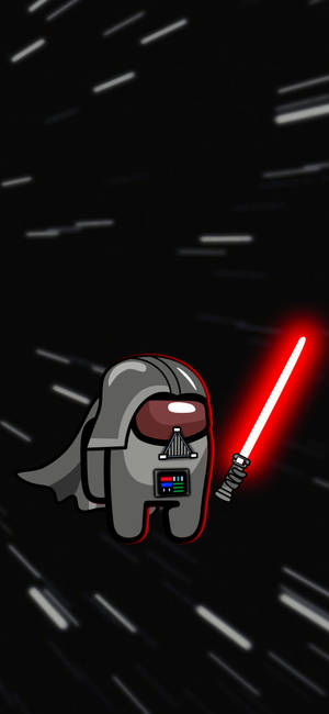 Darth Vader Among Us 4k — iPhone 16 Pro Taustakuvat