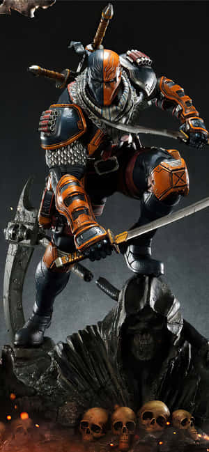 Deathstroke tausta — Moto E15 Taustakuvat