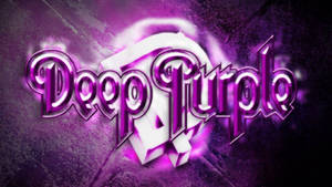 Deep Purple -bändi soittamassa rokkia kuvituskuva — Tumman violetti estetiikka Taustakuvat