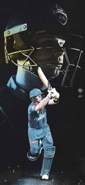 Delhi Capitals Steve Smith -taustakuva — iPhone 15 Pro Taustakuvat