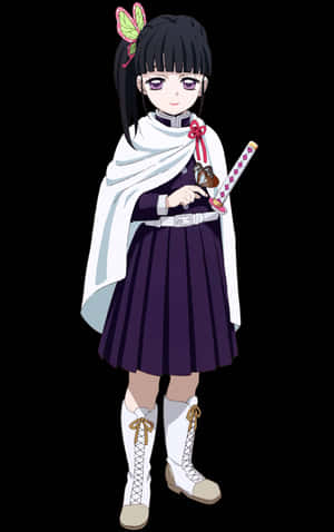 Demon Slayer Kanao — Galaxy Tab Active5 Taustakuvat