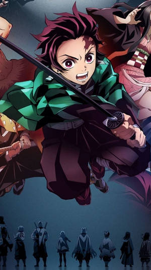 Demon Slayer Puhelin Hashirat — Demon slayer puhelin Taustakuvat