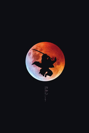 Demon Slayer Puhelimen Kuu — Demon slayer puhelin Taustakuvat