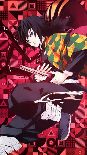 Demon Slayer -puhelin Tomioka — Demon slayer puhelin Taustakuvat