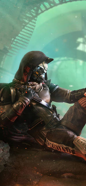 Destiny 2 iPhone Grafiikka Cayde-6 — Samsung S23 Ultra Taustakuvat