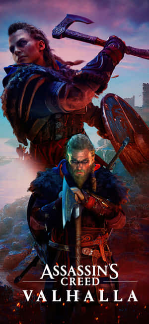 Iphone Xs Max Assassin's Creed Valhalla -taustakuva — Huawei nova 15 Taustakuvat