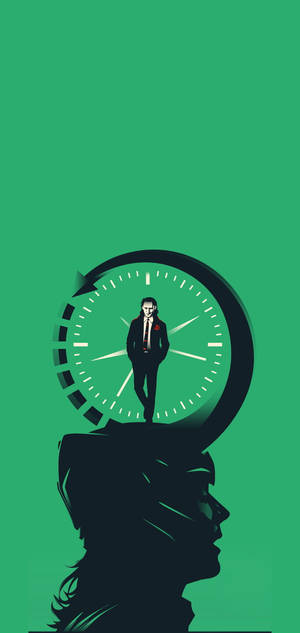 Disney Plus Loki Minimal -taustakuva — iPhone 18 Pro Max Taustakuvat