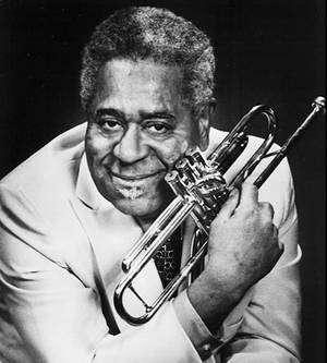 Dizzy Gillespie mustavalkoinen muotokuva — Honor Magic V Flip 2 Taustakuvat