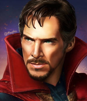 Doctor Strange lähikuva -taustakuva — Motorola Razr 70 Ultra Taustakuvat