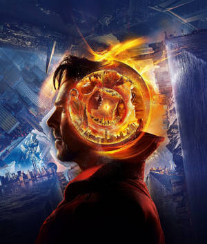 Doctor Strange -peilidimensiotaide taustakuva — Tecno Phantom V Fold2 Taustakuvat