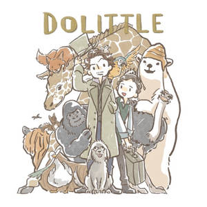 Dolittle-fanitaide -taustakuva — Pixel Watch 3 Taustakuvat