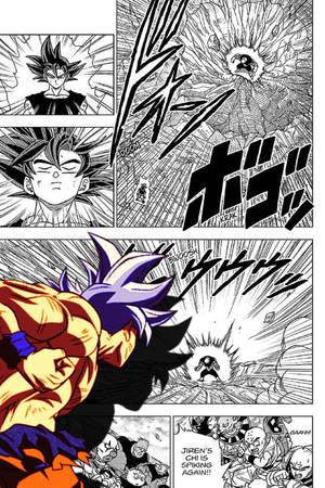Dragon Ball Manga-paneeli -taustakuva — Manga-paneeli Taustakuvat