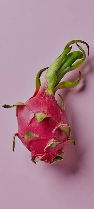 Dragonfruit-hedelmävalokuva pastellinpunaisella taustalla — POCO C81x Taustakuvat