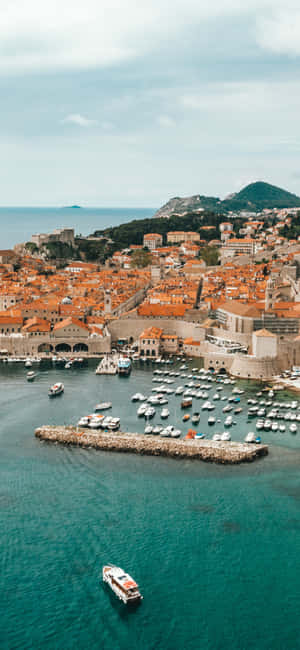 Dubrovnikin Muinainen Merisatama — Motorola Edge 70 Taustakuvat